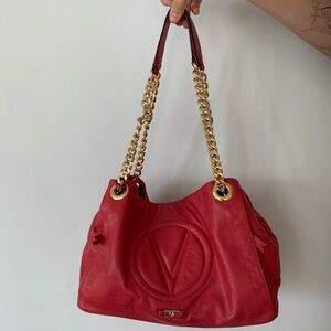 Valentino sack bag with gold handware